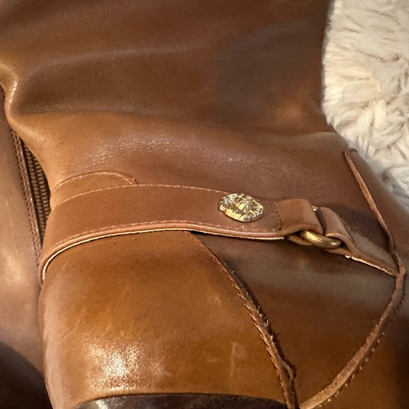 Anne Klein tall leather boots - Picture 5 of 8